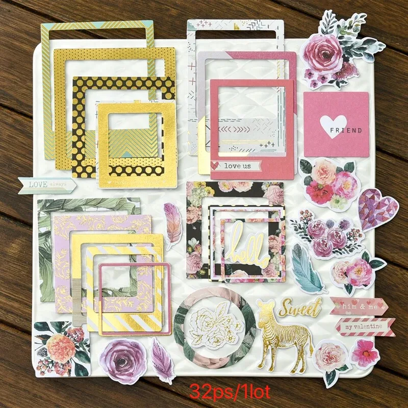Cardstock Stickers Scrapbooking Scrapbook Decoration Cardstock