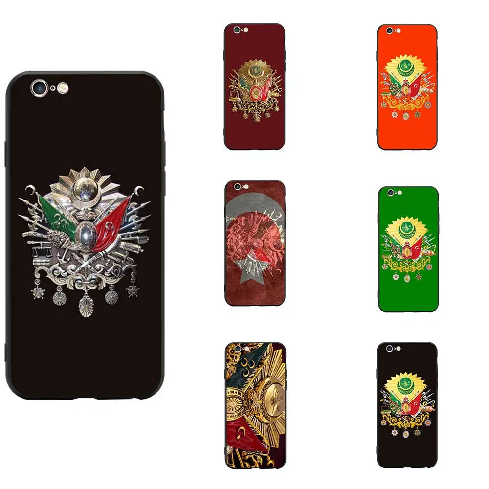 

Turkey Turkish Ottoman Empire Coat Of Arms Theme TPU Phone Cases Cover Personalized Photo Image For iPhone 678 S XR X Plus