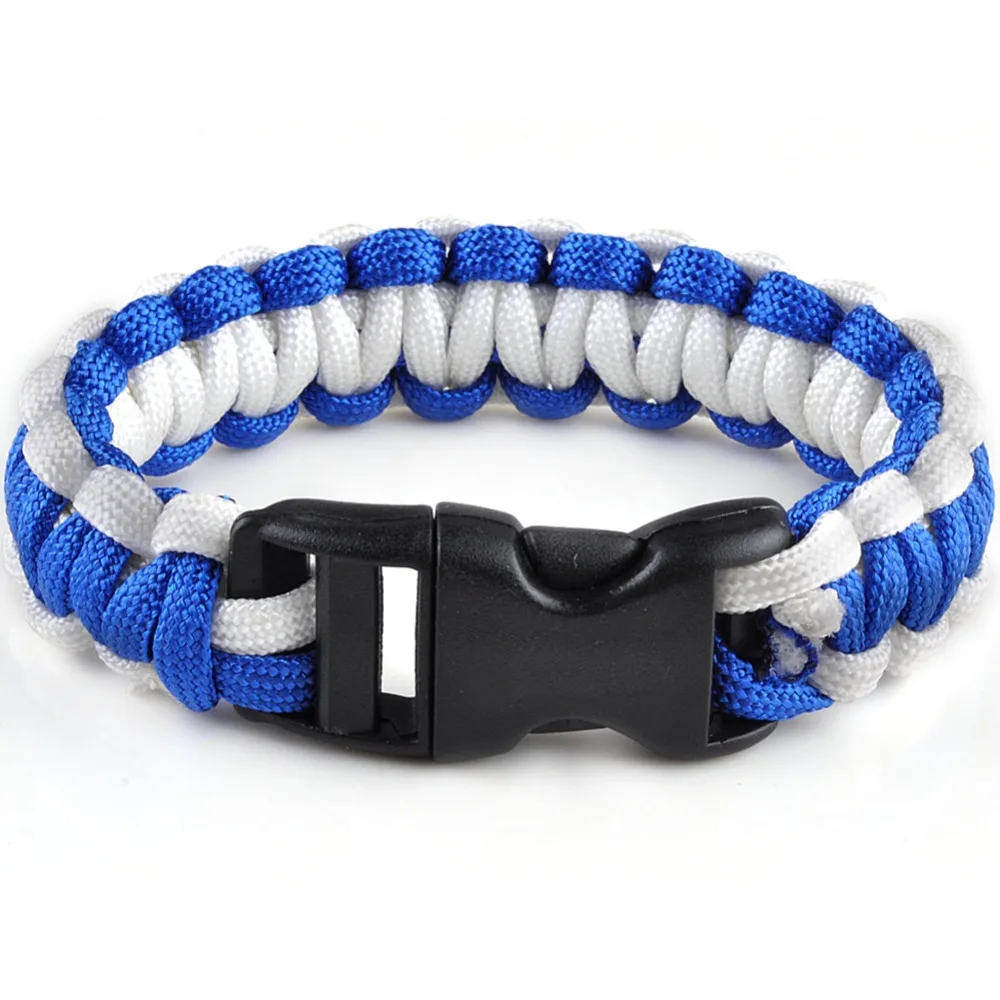 Braided Bracelet Men Paracord Survival Bracelet Outdoor Camping Rescue