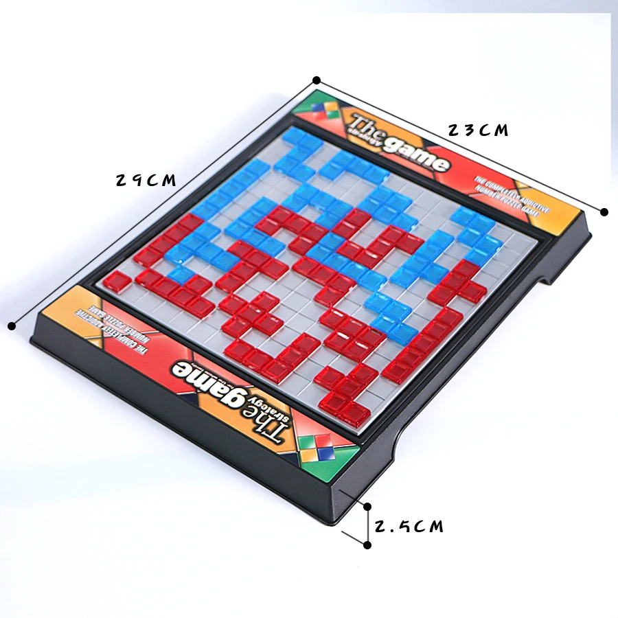 The Blokus strategy game version blokus broad game funny toys for the whole family, 2 Player and 4 Player Version for choose
