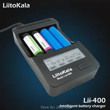 lii-400 liitokala ЖК-дисплей Зарядное устройство 18650 26650 18500 14500 16340 3.7 В литиевых Батарея NiMH AA/aaa1.2v Батарея Зарядное устройство