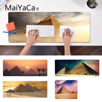 

MaiYaCa Personalized Cool Fashion Mysterious Egyptian pyramid Keyboard Gaming MousePads Rubber Mouse Durable Desktop Mousepad