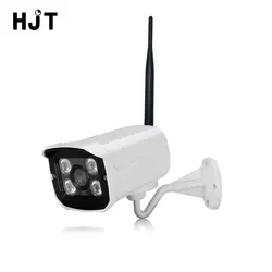 HJT Wi-Fi IP Камера Беспроводной 720 P 1.0MP Мини HD 4IR Ночное видение CCTV мониторинга безопасности Открытый H.264 Onvif микро-tf карты