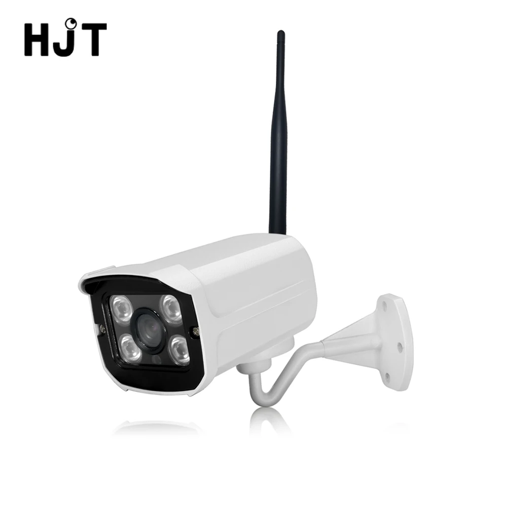 

HJT Wifi IP Camera Wireless 720P 1.0MP Mini HD 4IR Night Vision CCTV Security Monitor Outdoor H.264 Onvif Micro TF Card