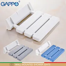 GAPPO настенный стул Туалет кроссовки Ванная комната ABS складные стулья для детей Душ Туалет откидное сиденье