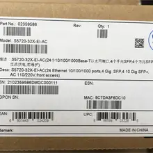 S5720-32X-EI-AC24 24-портовый гигабитный 4 Gigabit 4 гигабитный SFP+ core переключатели