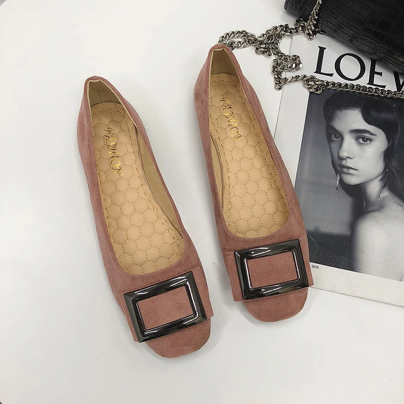 New Arrival Women Flats Shoes Shallow Flat Fashion Spring Autumn Women Shoes Loafers Casual Soft Flat Zapatos Mujer n640