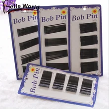 60 шт. черные невидимые заколки для волос Волнистые невидимки, шпильки, заколки-заколки Горячая Распродажа/dhl 1000 комплектов