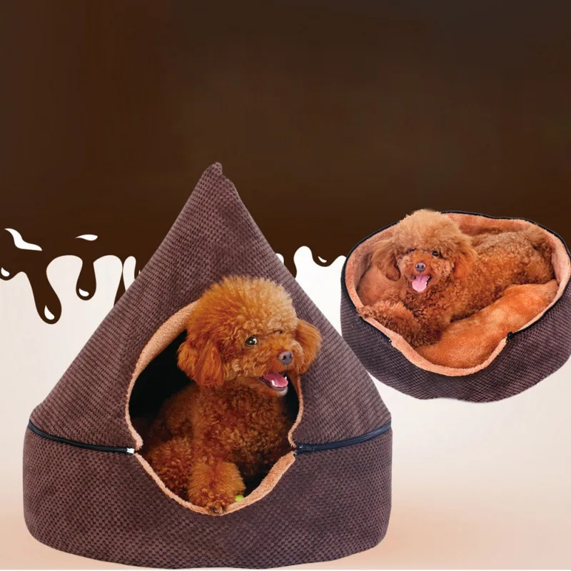 

Comfortable Soft Dog House For Large Dogs Warm Dog House Tent High Quality Cotton Small Dog Cat Bed Puppy House Pet Product