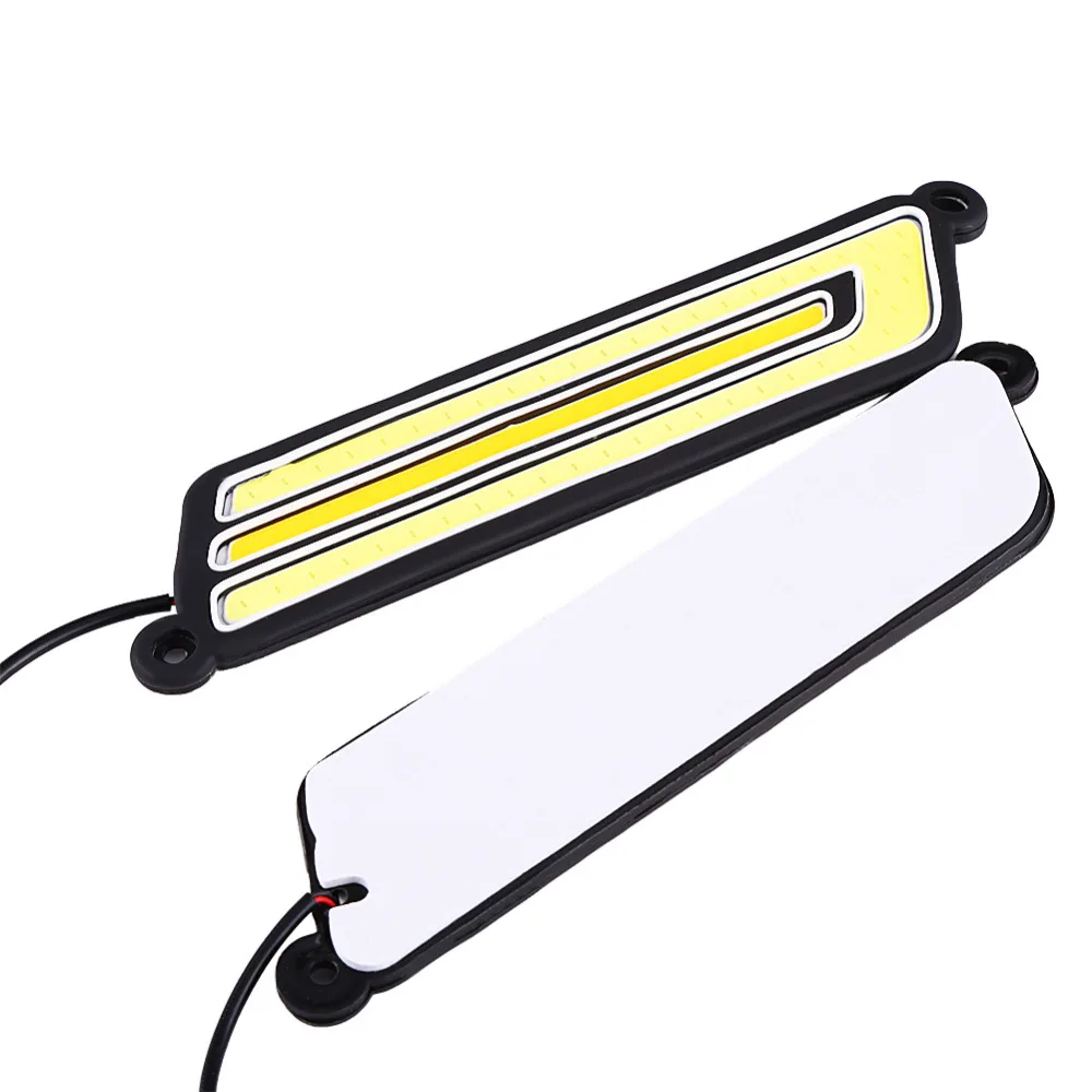 

12V Car LED COB DRL Daytime Running Light Driving Light Car-Styling Turn Lamp Waterproof COB Driving Turn Lamp 2Pcs