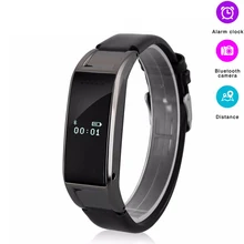 D8S умный Браслет Водонепроницаемый Bluetooth дистанционный пульт камера Шагомер фитнес-трекер напоминатель отправить смс смарт-браслет