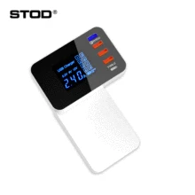 STOD Smart USB зарядное устройство 40 Вт светодиодный дисплей Быстрая зарядка 3,0 Быстрая зарядка для iPhone iPad samsung huawei Nexus Mi LG USB-C адаптер