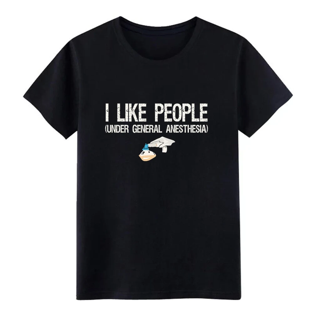 Футболка с надписью i like people u nder general anesthesia дизайнерская футболка круглым вырезом