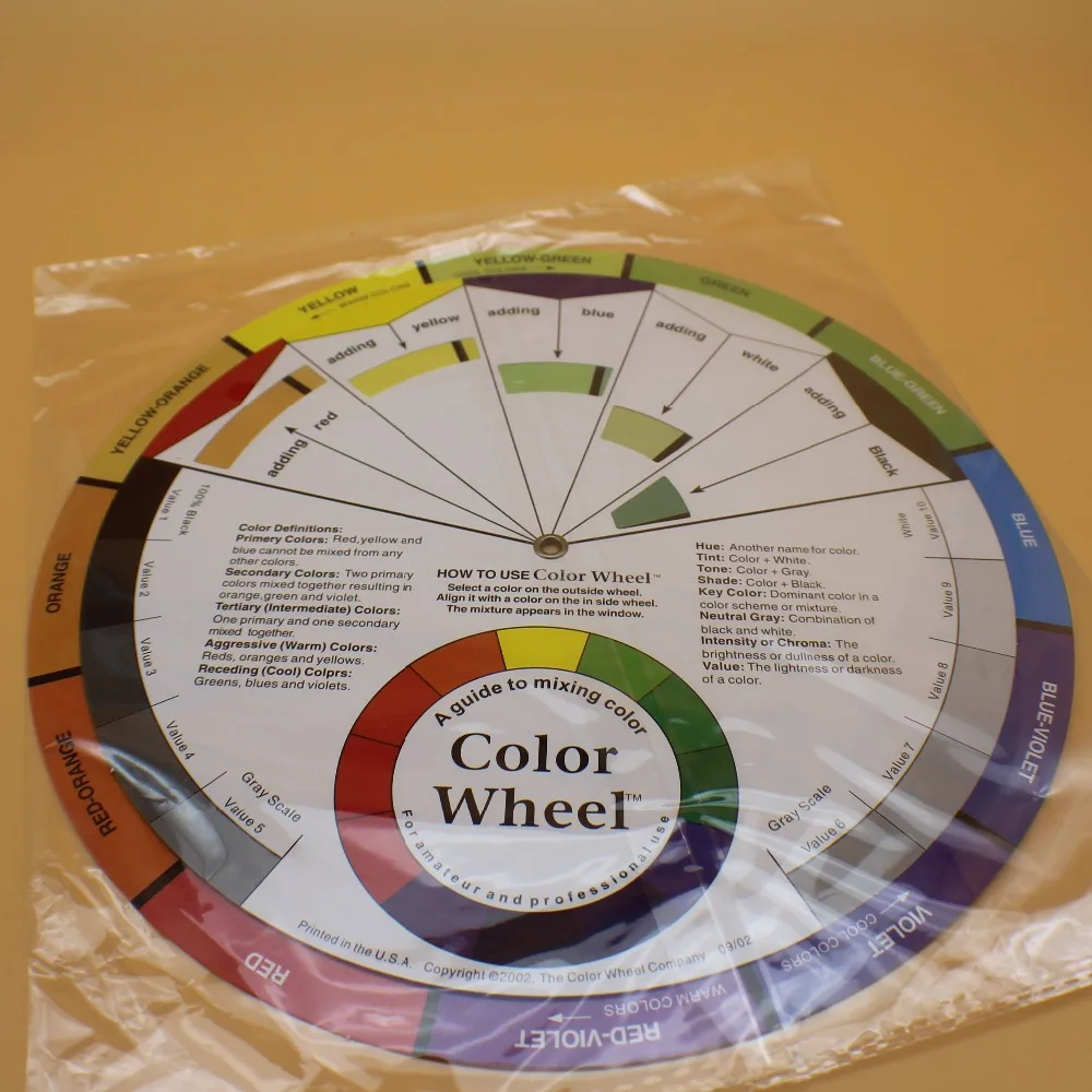 8 Color Wheel Chart