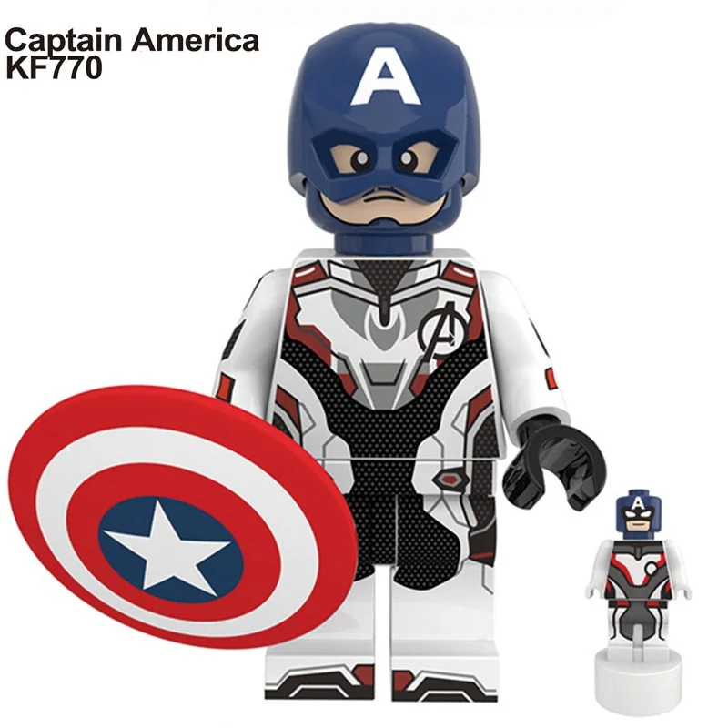 Legoed Marvel строительные блоки Мстители 4 EndGame минифигурный Тор Туманность Халк