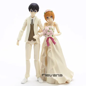 

figma EX-046 Bridegroom EX-047 Bride PVC Action Figure Collectible Model Toy