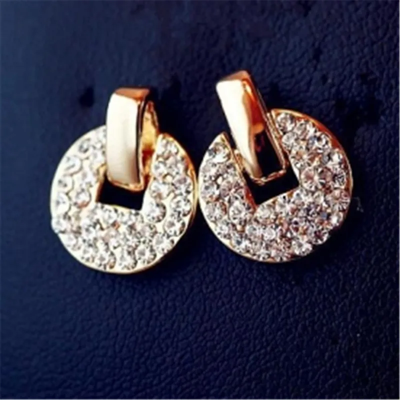 

Rhinestone Earrings / Coins Earrings