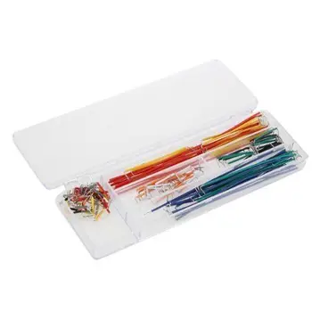 

140pcs Solderless Breadboard Jumper Cable Wire Kit Box DIY Shield For Arduino