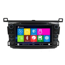 Free Shipping 8 inch Car DVD player GPS navigation System For Toyota RAV4 2013 2014 RDS Radio Stereo Headunit Bluetooth Ipod TV