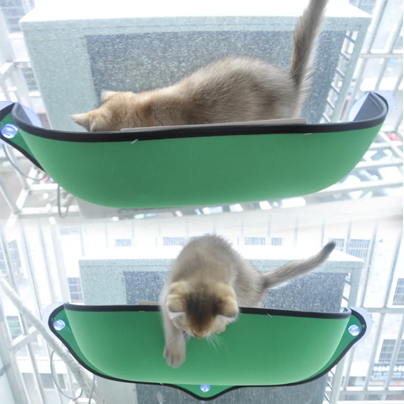 

Pet Cat windowsill Sucker Bed hammock nest Sofa Mat Cat Lounger Perch Cushion Hanging Shelf for Ferret Chinchilla Pet Supplies