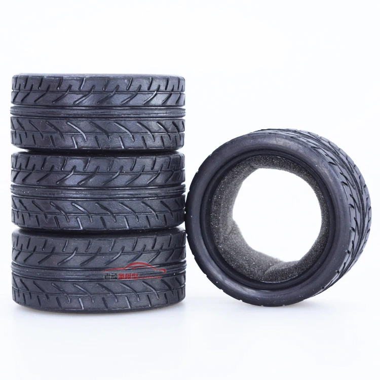 4 шт. 8001 Hsp94123 cherry D4 высокоскоростная шина с протектором Racer 1/10 плоская дорожка RV
