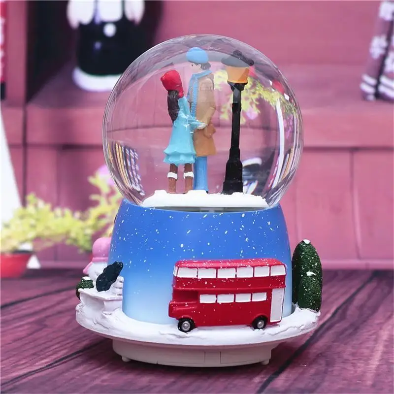 Музыкальная музыкальная шкатулка Carrusel Musicali Muziekdoos Snow Globe Caja De Musica Carousel Boite A Musique Music