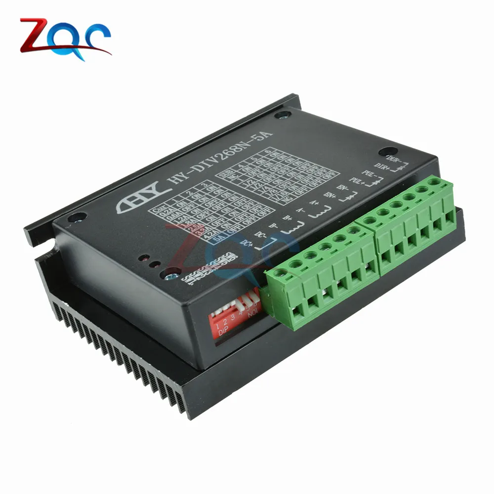 

Motor driver CNC router Single Axis 2 Phase TB6600 Hybrid Stepper Motor Driver 0.2A-5A DC 12 ~ 48V for nema 17,23, Stepper motor