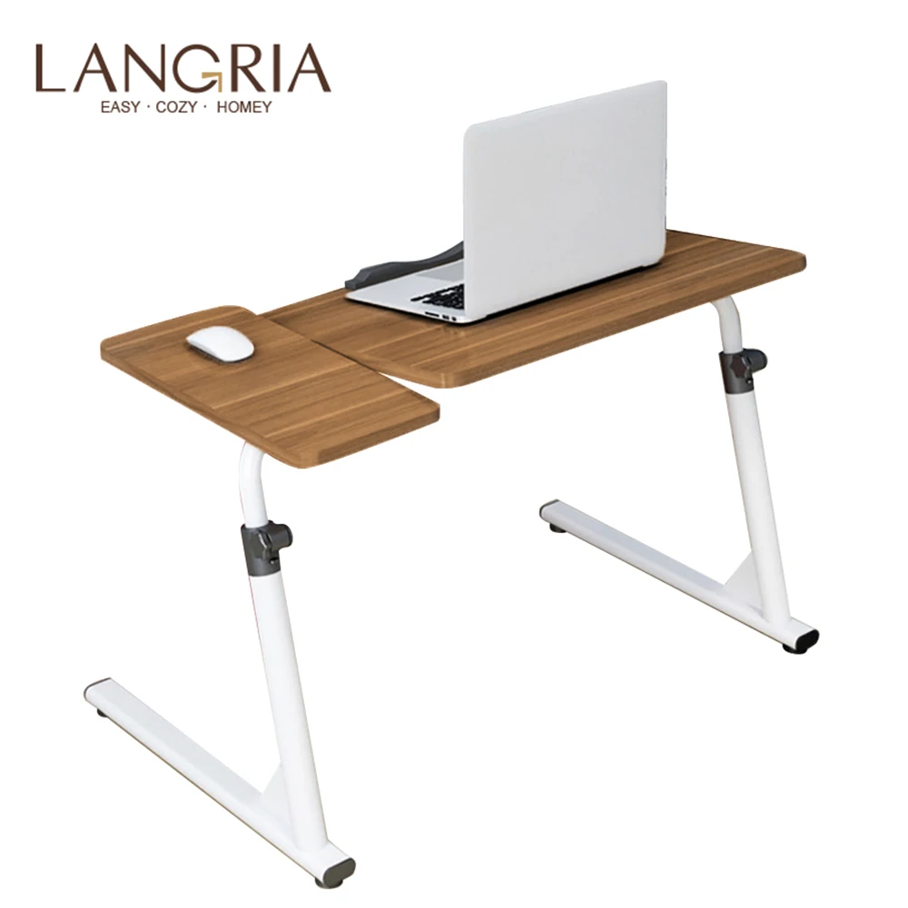

Portable Adjustable Folding Laptop Notebook Table Computer Desk Laptop Bed Table Computer Table Can be Lifted Standing 80*40cm