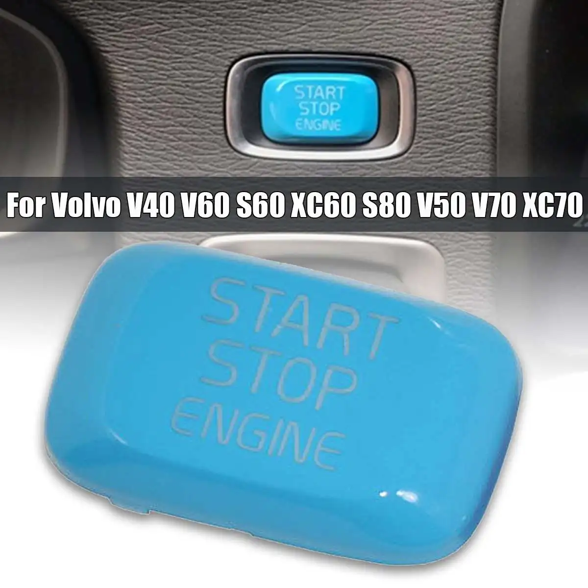 

Repair Car Engine Start Button Replace Cover Stop Swtich Key Decor Car Styling For Volvo V40 V60 S60 XC60 S80 V50 V70 XC70
