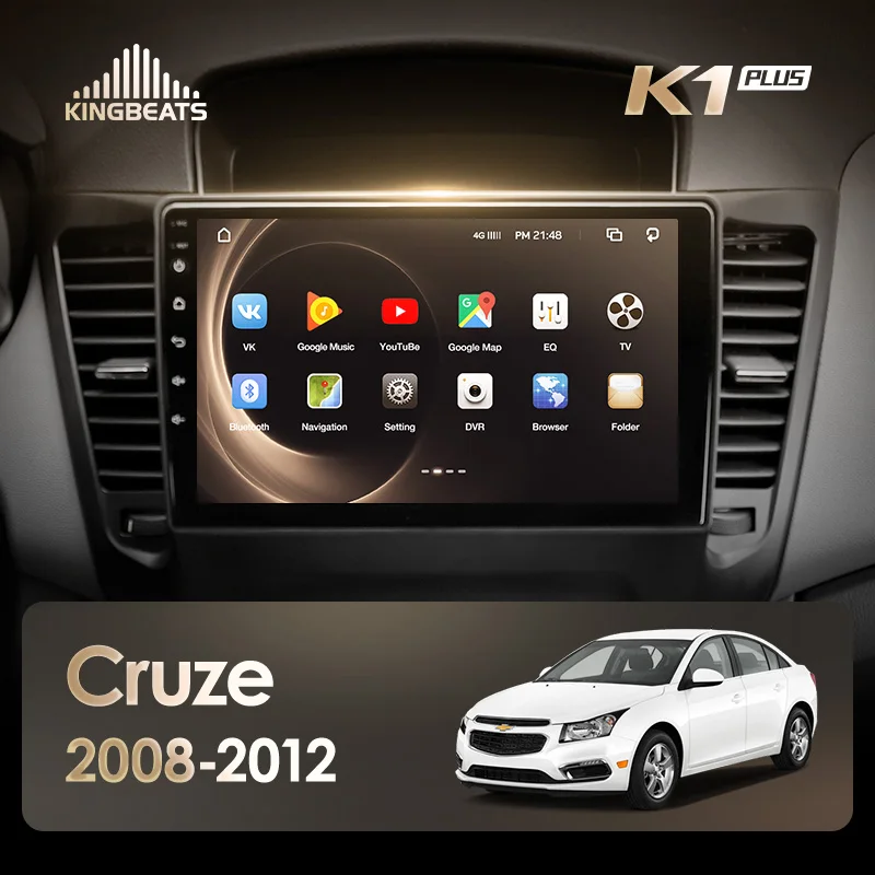 KingBeats штатное головное устройство FOR Chevrolet Cruze 1 J300 2009- GPS Android 8.1 автомагнитола на андроид магнитола для Шевролет Круз 1 J300 автомобильная мультимедиа Octa Core 8 core*1.8G DDR4 2G ROM 32G RAM