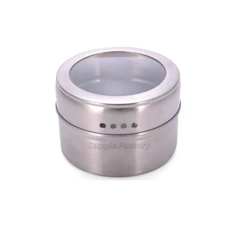 

50pcs/lot Spice jar set magnet seasoning bottle multifunctional kitchen tools