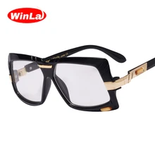 Winla квадратная оправа для очков прозрачные линзы для женщин и мужчин новая мода винтажный стиль аксессуары ботаника унисекс оптические очки WL1011