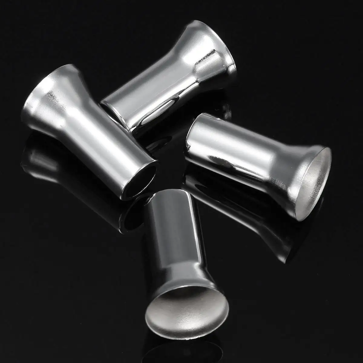 

Unverisal Silver Wheel Tyre Valve Caps Stem Dust Cover Covers 27mm 20mm Alloy TR414 1 sets 4PCS Chrome Alloy