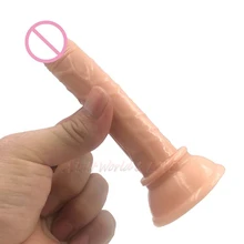 Flesh font b Dildo b font silicone font b Dildos b font Anal butt plug anal