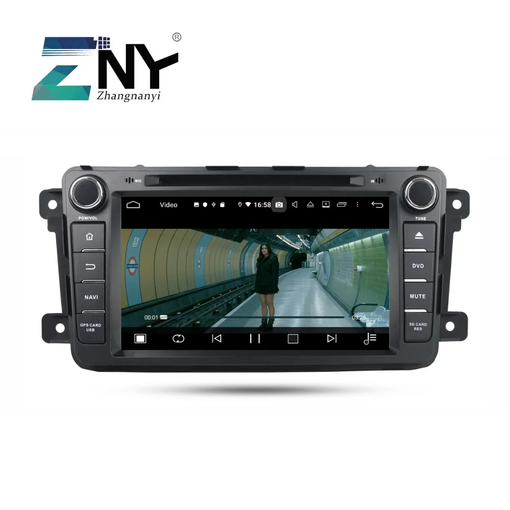Excellent 8" IPS In Dash 2 Din Android 9.0 Car DVD Stereo For Mazda CX-9 CX9 Auto Radio FM WiFi GPS Navigation Audio Video Backup Camera 5