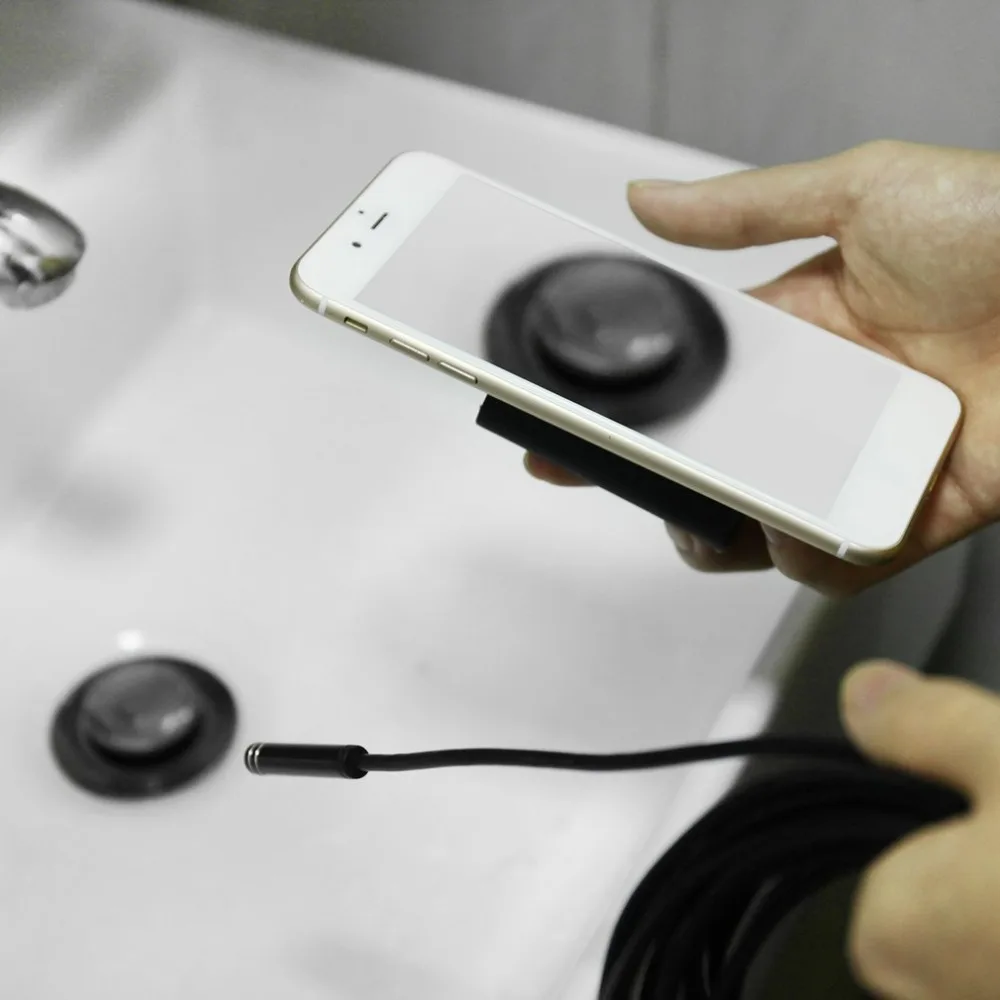 LESHP 1200P HD Беспроводной usb-эндоскоп мини Камера Водонепроницаемый Портативный 8 мм Объектив Телефона Android USB бороскоп для IOS Android ПК 2/3. 5/5/7/10m