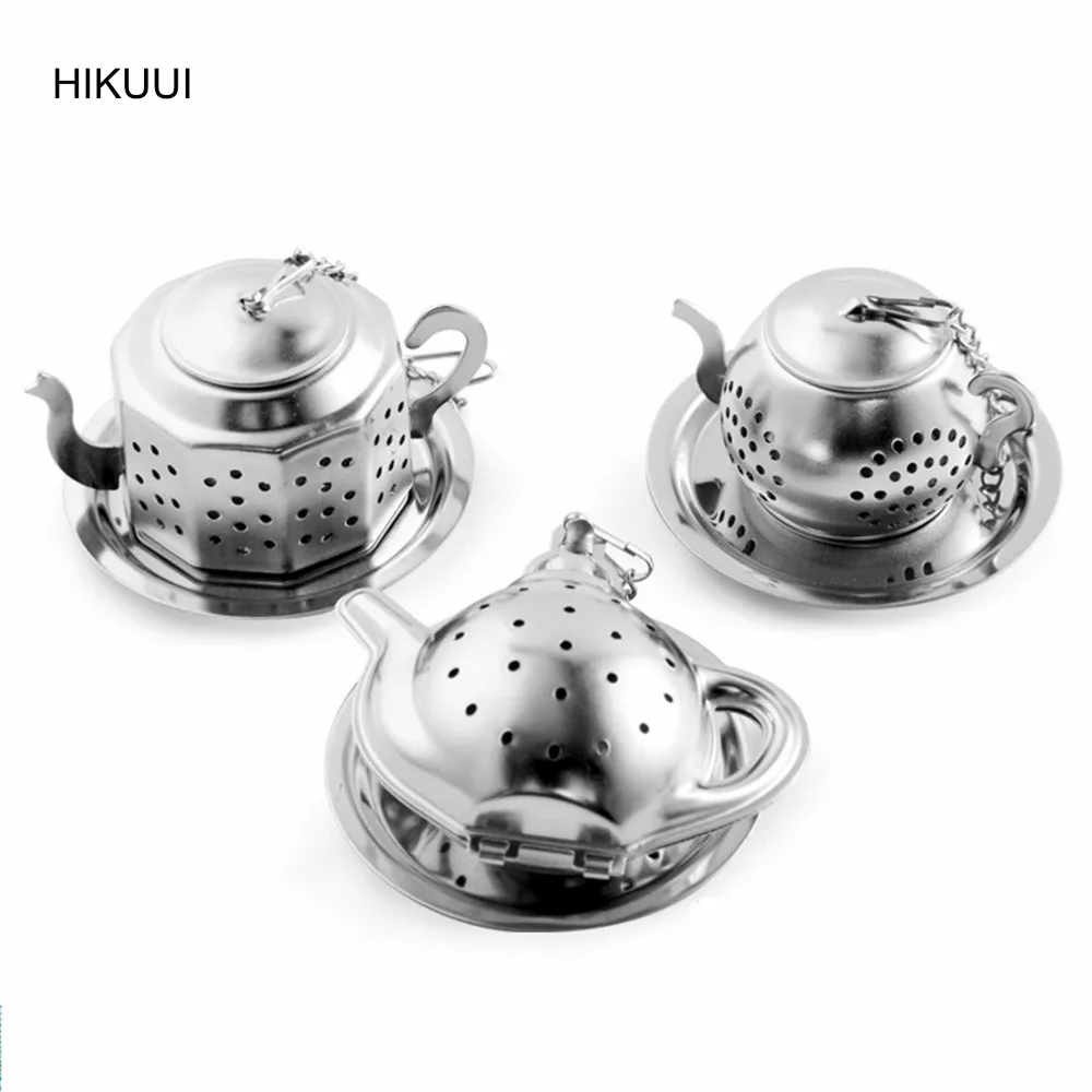 3PCS/Set 304 Stainless Steel Tea Maker Life Series Tea Filter Tea Ball Tools Creative tools