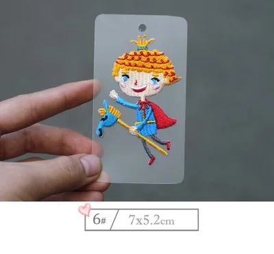Высокое качество Мода Мультфильм вышитый принц заплатка с принцессой для аппликация на одежду утюг на патчи для платья DIY аксессуары