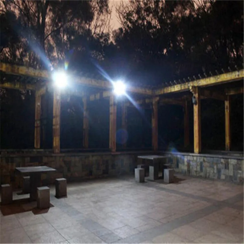Sensor de Luz Conduziu a Lâmpada de Inundação Interior e Exterior Noite Solar Jardim Holofotes 12 w 7 12 W noite sensor de Luz Solar