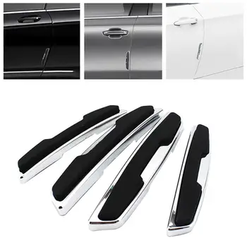

4Pcs Car Door Scratch Guard Edge Corner Bumper Buffer Protection Strip Sticker