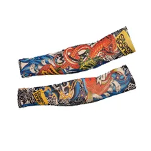 Feitong/Солнцезащитная митенки для временного 1 шт. дышащая быстросохнущая Защита от ультрафиолетовых лучей рукава для боди-арта чулки скольжения# y46