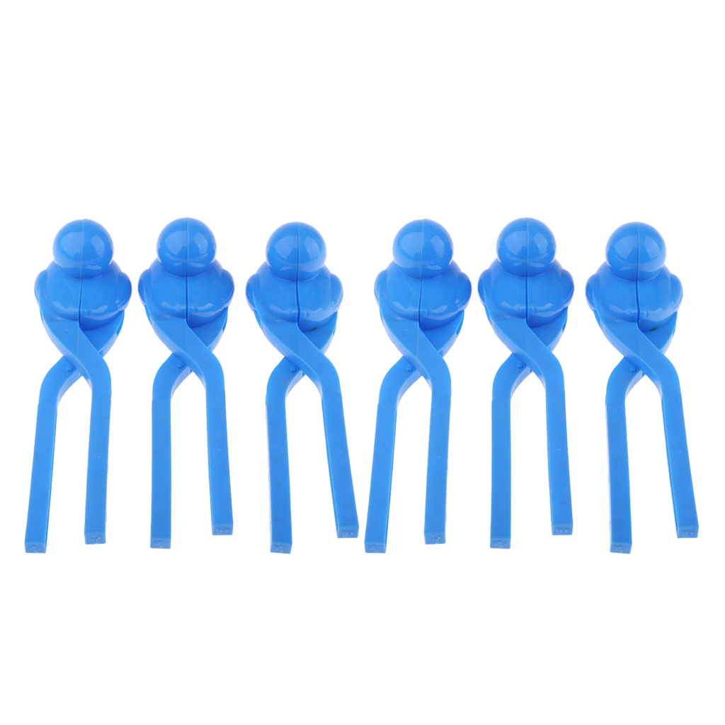MagiDeal 6pcs Duck Shape Snowball Clip Ball Maker Snow Mold Outdoor Sports