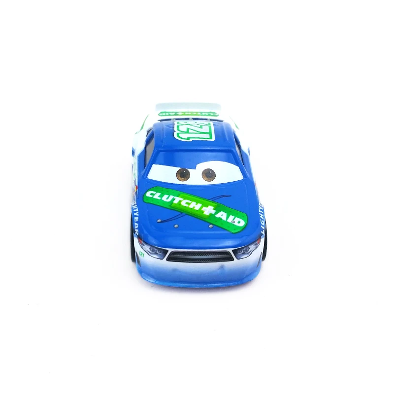 Disney Pixar Cars 3 No.121 Dino Draftsky Racer Metal Diecast Toy Car 1:55 Loose Brand New в наличии и бесплатная