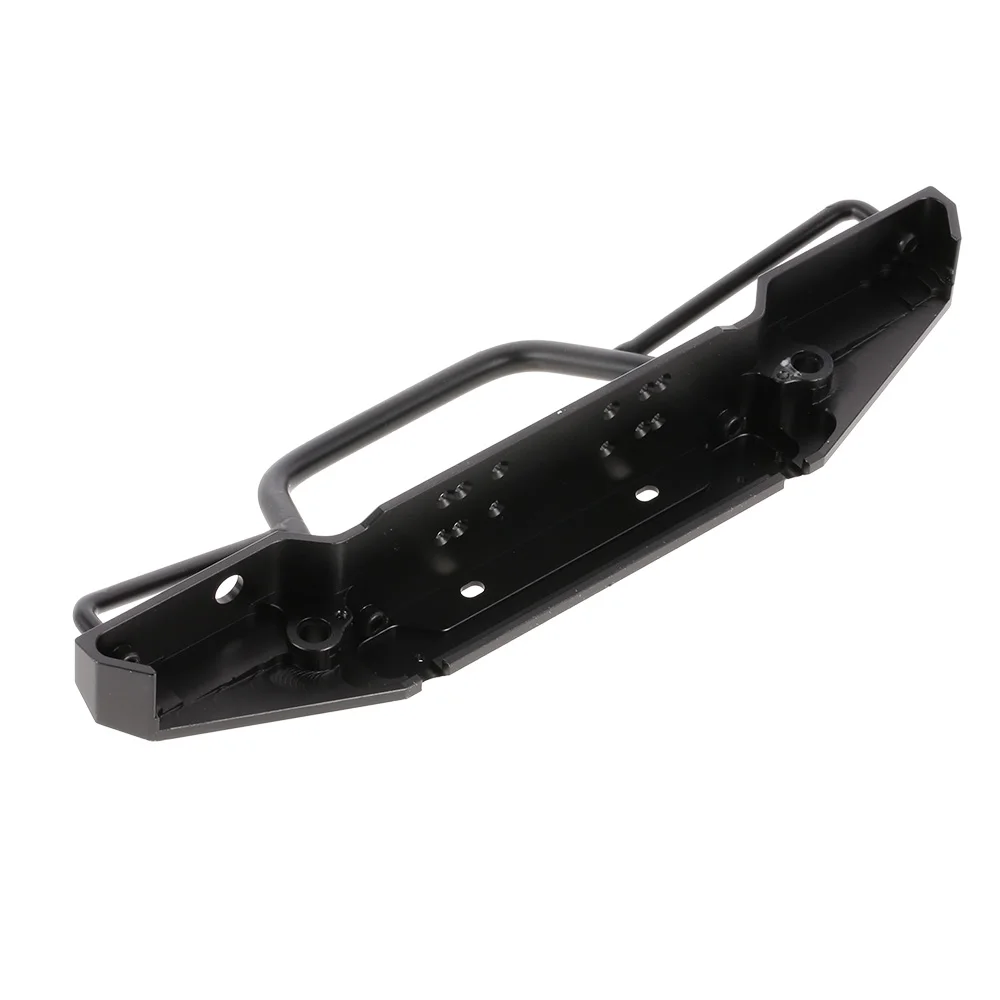 RC Car Metal Front Bumper with 2 LED Light Lamp for Traxxas TRX-4 SCX10II 90046 110 RC Crawler Remote Control Car Toys Parts (5)