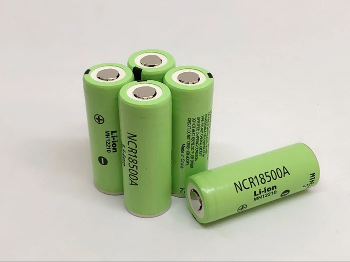 

5pcs/lot New Original Panasonic 3.6V NCR18500A 18500A 2000mah Li-Ion Rechargeable Battery Batteries Free Shipping