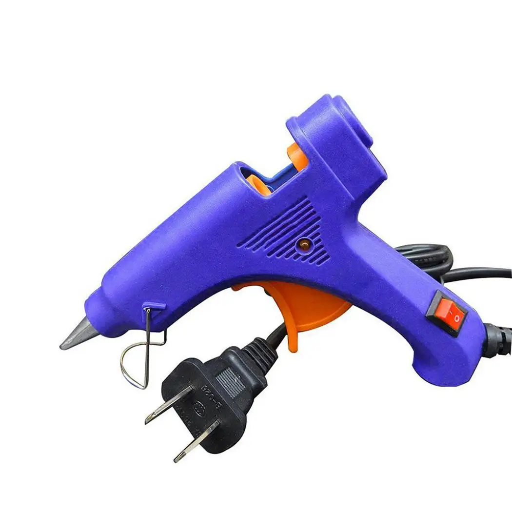 

Glue Gun Useful Secure Hot 20W Multi-function Melt Mini Glue Hot Melt Glue Gun Pistola Silicona Pistolet Colle Lijmpistool