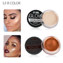 

Profession Face Makeup Highlighter Cream Illuminator Contouring Make Up Face Brightener Concealer Bronzer Glow Beauty Cosmetics