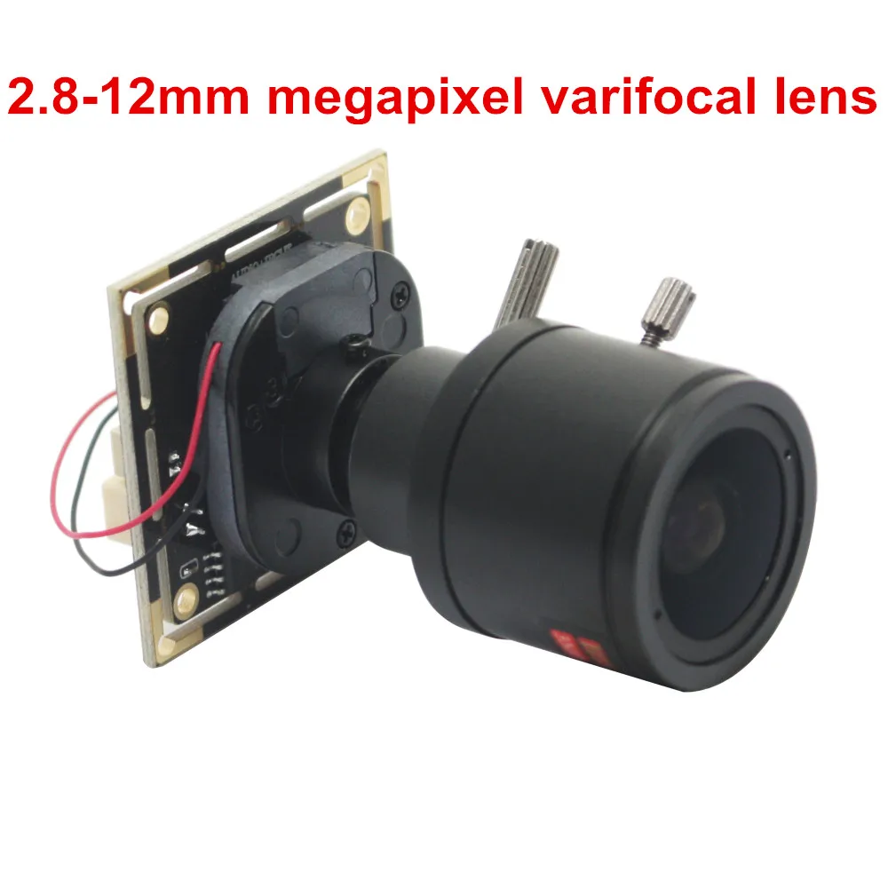 ELP 2 мегапикселя 1080P 8 12 мм варифокальный объектив H.264 UVC OTG CMOS сенсор USB Zoom камера с