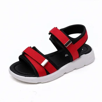 

COZULMA Kids Tap Beach Sandals For Boys Girls Summer Rubber Sole Hook & Loop Slip-resistant Sandals Shoes Size 26-36