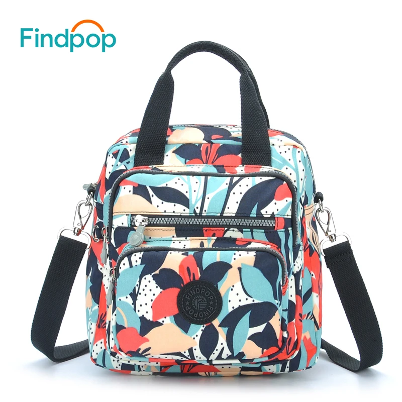 2018 Findpop новые сумки с цветочным принтом женские модные повседневные винтажные